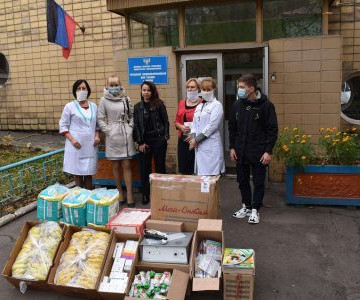 Городскому дому ребёнка в Донецке передали новое медицинское оборудование1680617338