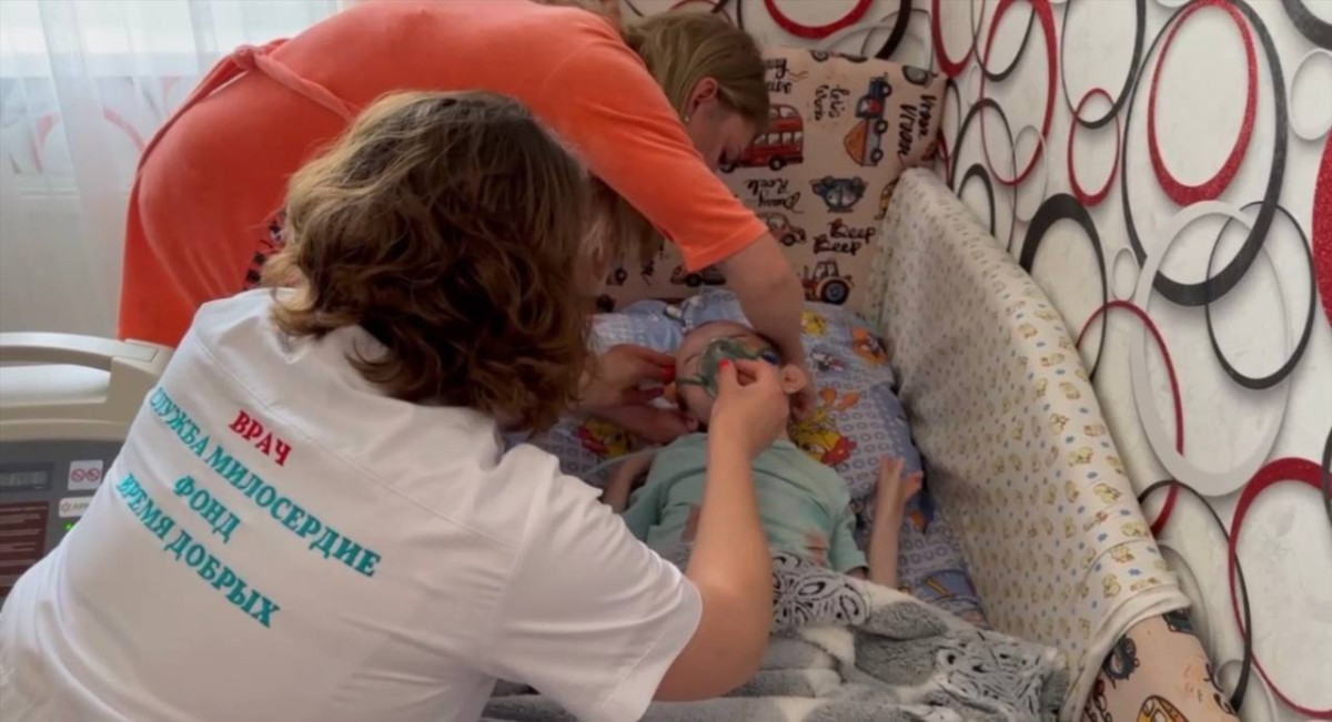 На базе детского хосписа Одуванчики запустила свою работу первая в Республике детская Выездная паллиативная служба.1694686798