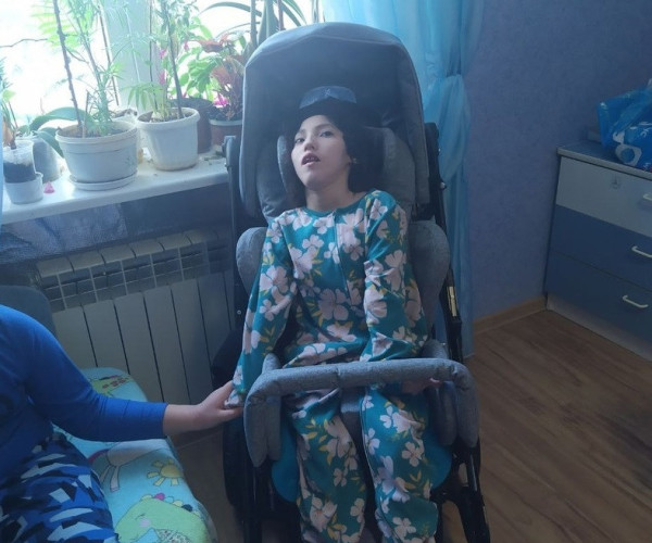 Вера Буйницкая получила специализированную инвалидную коляску.1707223687