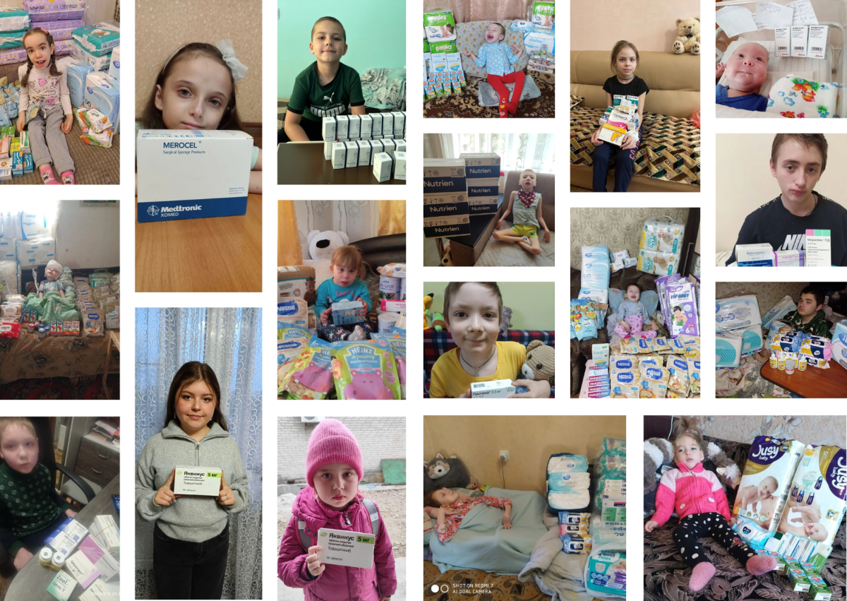 У тяжелобольных больных детей и сирот Донбасса есть ангел-хранитель – Yves Vanroy1722855612