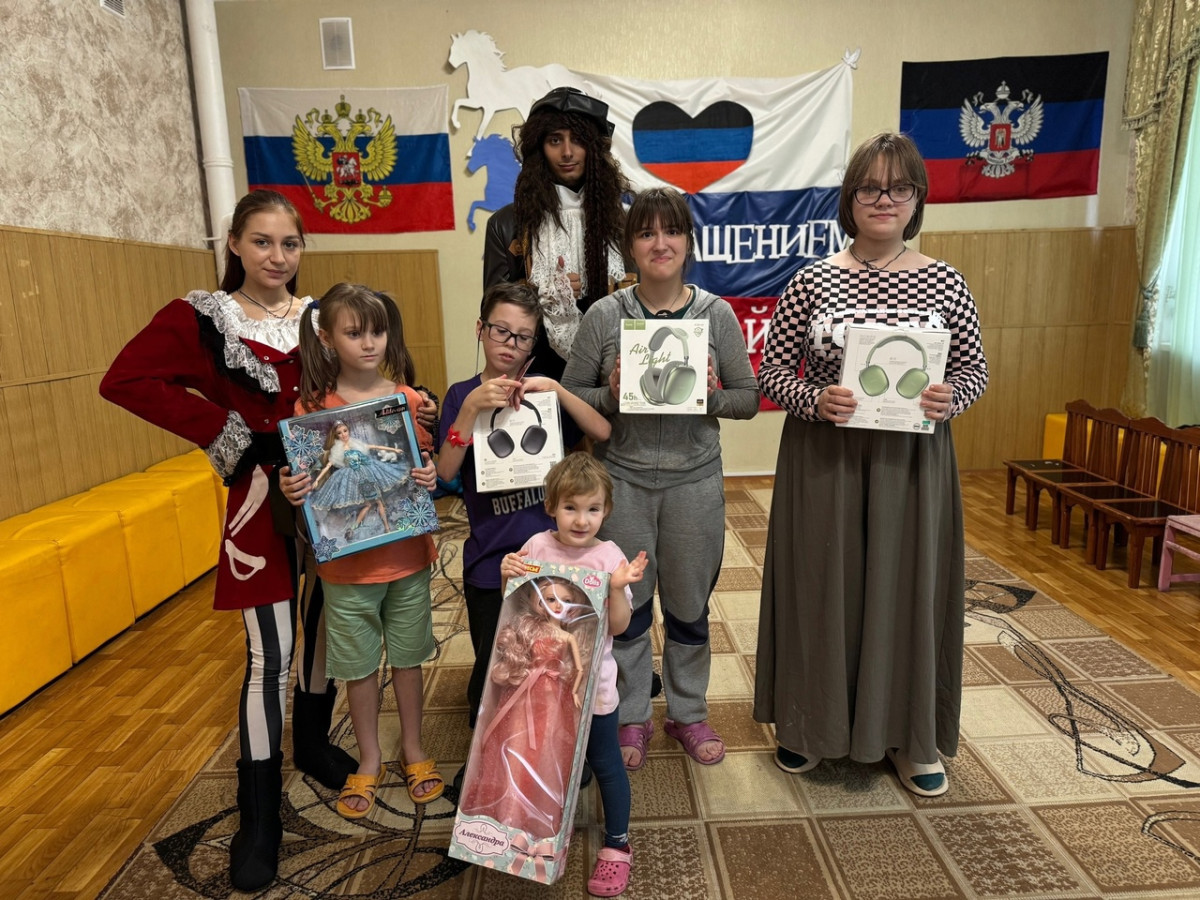 Традиционный день именинника для сирот: праздник беззаботного детства1727974200