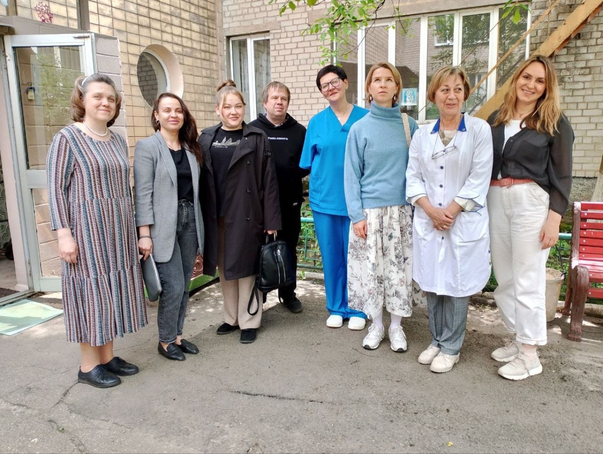 Врачи Марфо-Мариинской обители осмотрели более 50 сирот-инвалидов из ДНР1750935267