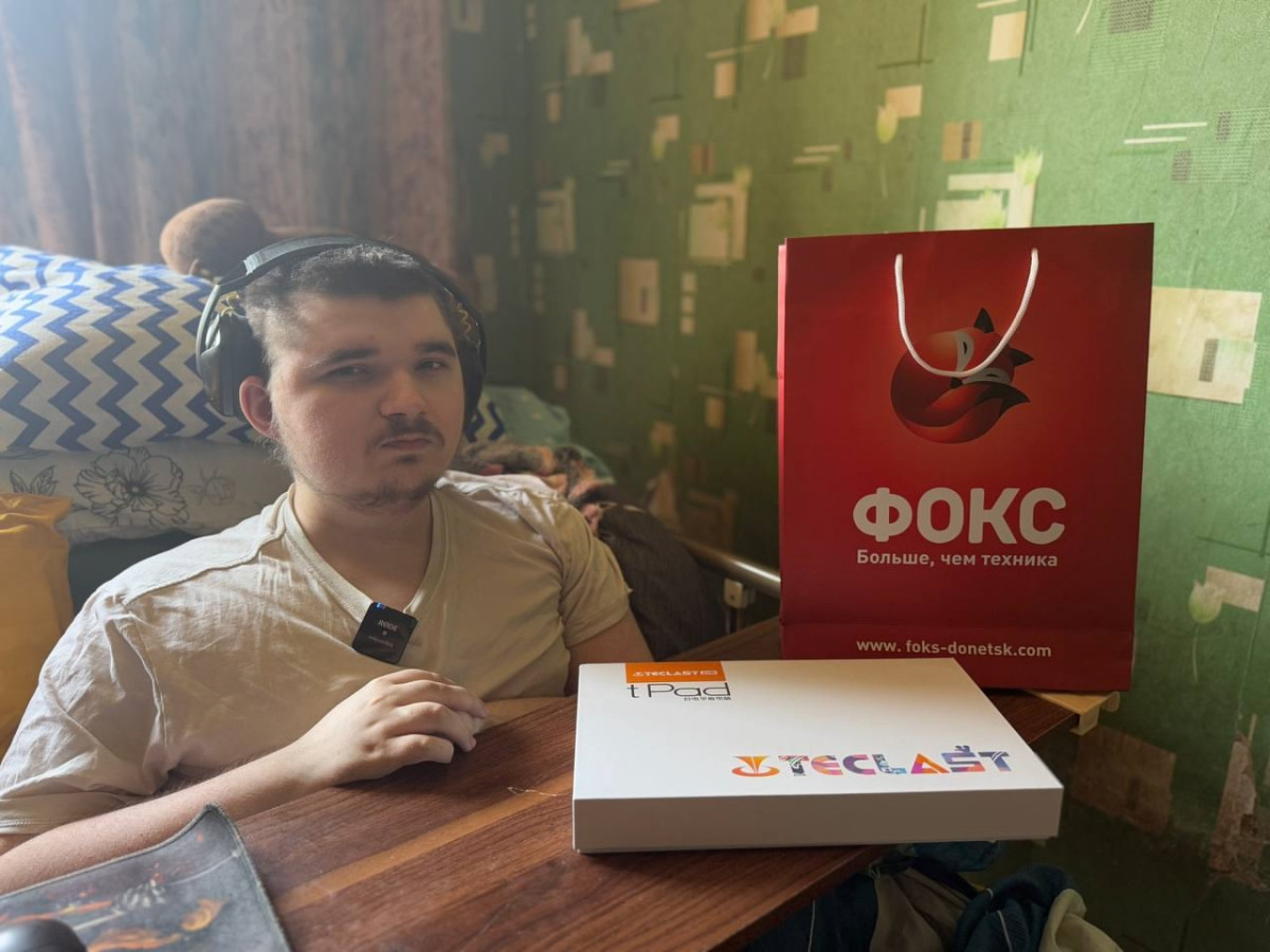 Саша Литвинчук получил долгожданный планшет!1752650195