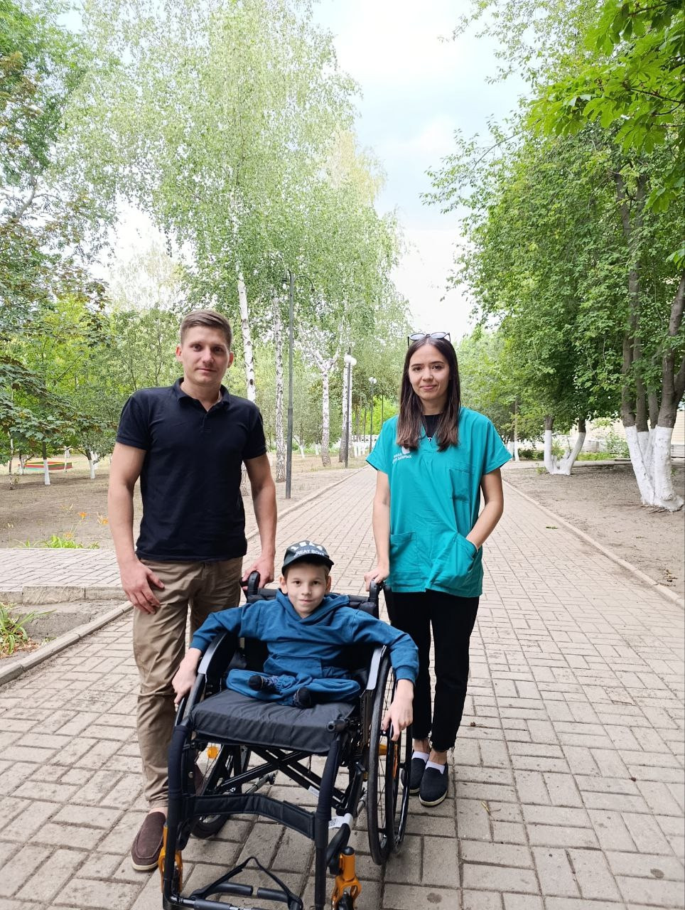 У Никиты теперь есть активная инвалидная коляска!1753081556