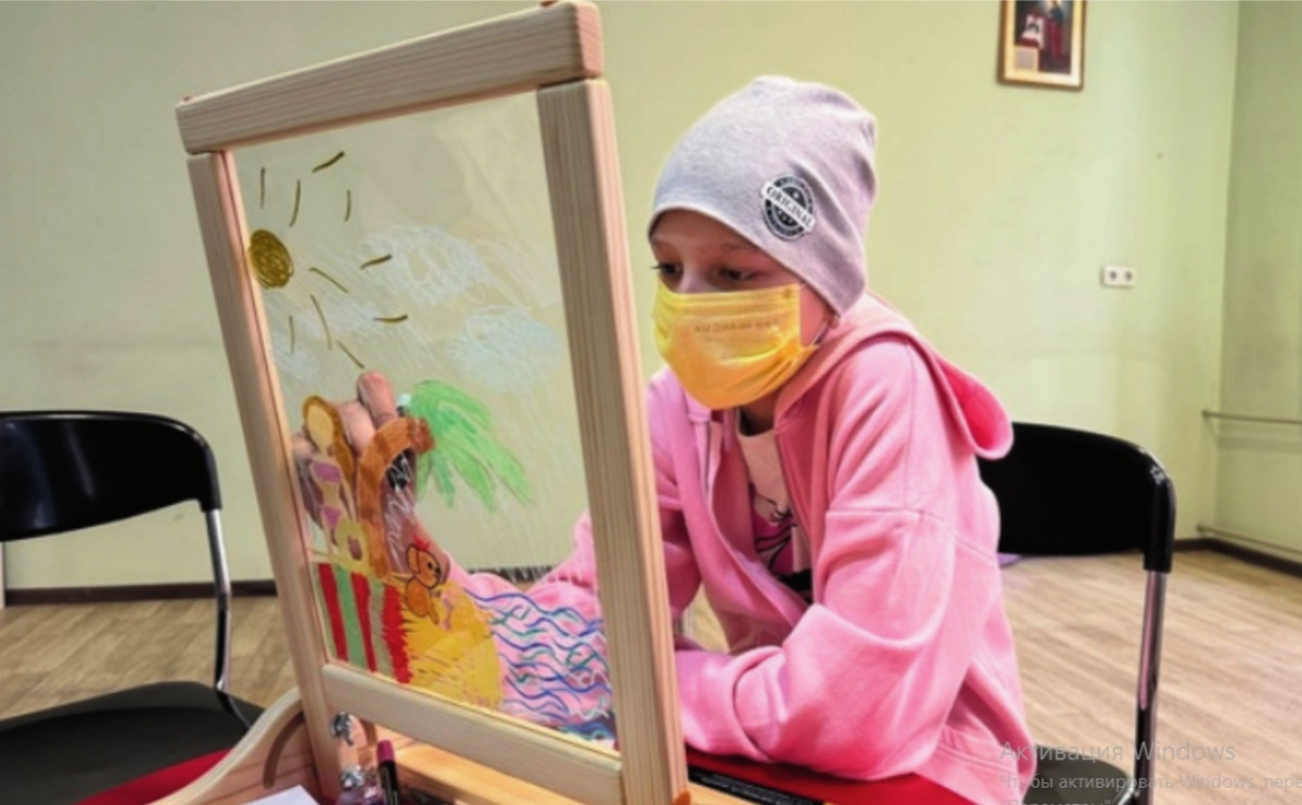 Творческие занятия для подопечных фонда1763474617