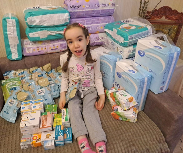 Продолжаем передавать помощь Маше Кушнер. Благодарим вас за поддержку!1770179387