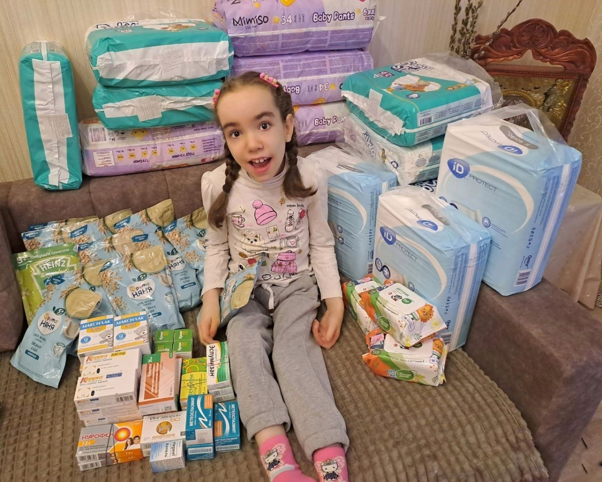 Продолжаем передавать помощь Маше Кушнер. Благодарим вас за поддержку!1770179387