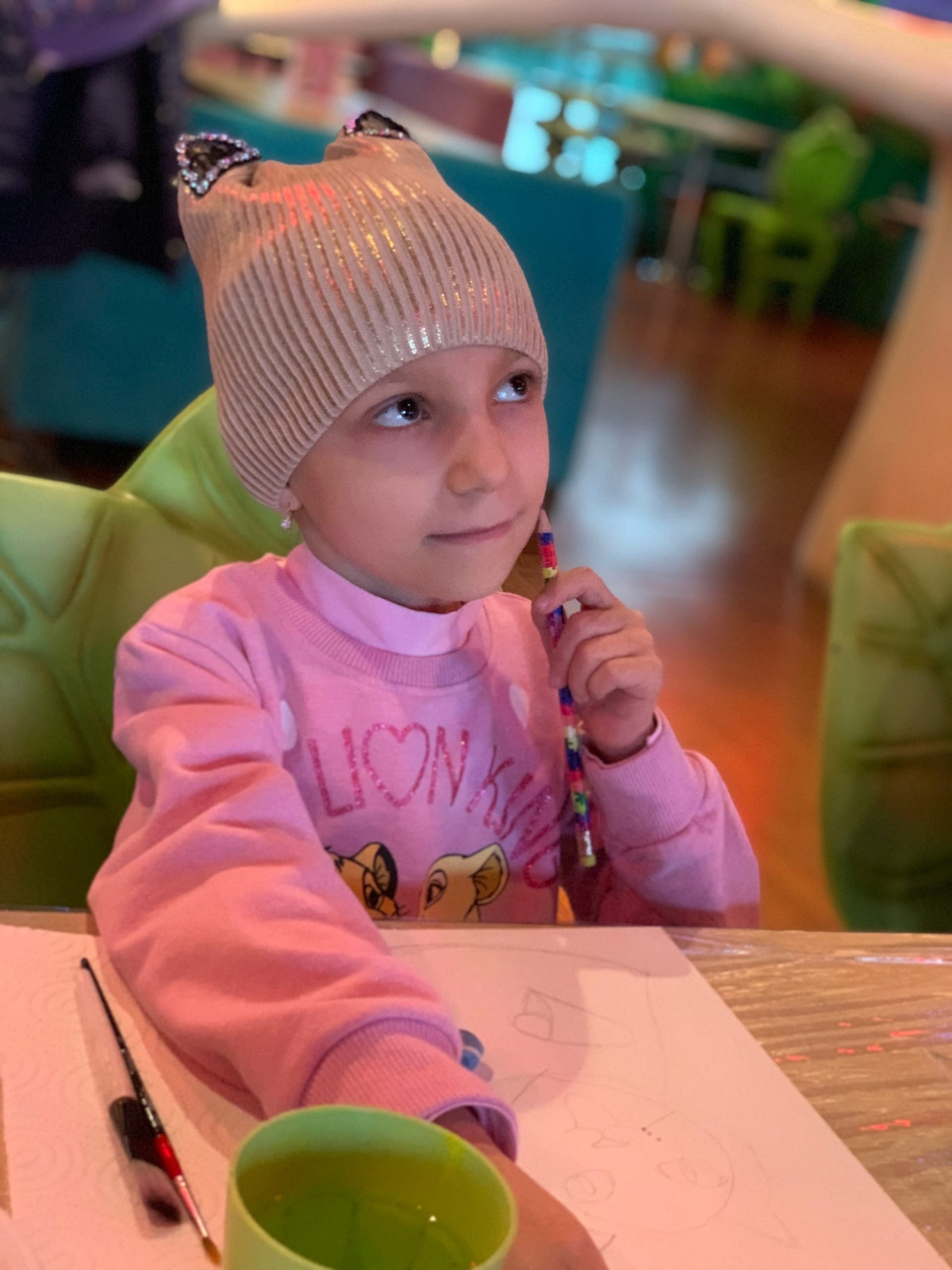 Дети с онкозаболеваниями погрузились  в яркий мир творчества, искусства и красоты... Мир, в котором нет рака, боли и слез...1613148765