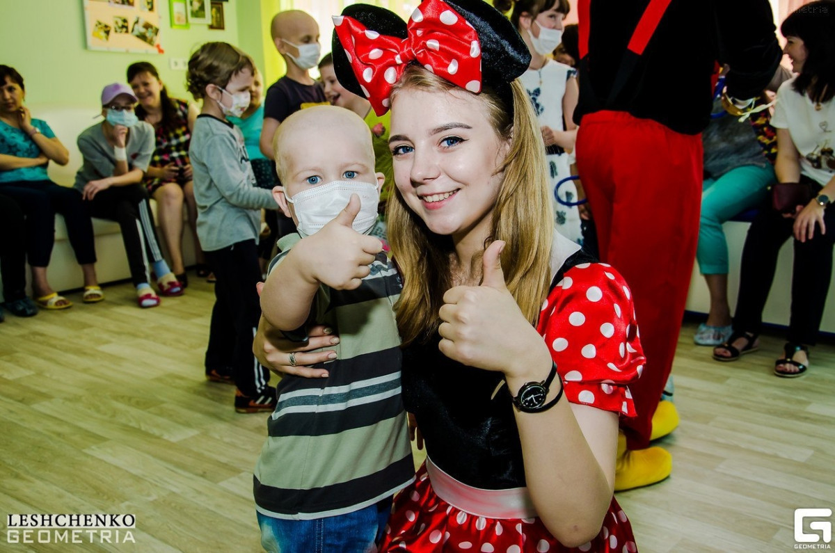 Торжественное открытие игровой комнаты в отделении детской онкогематологии1588359492