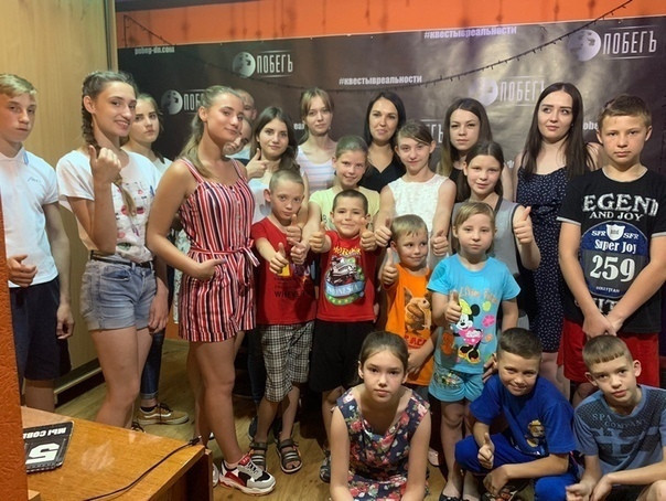 Holiday in the Quest Room "Escape" for the birthday boys of Donetsk boarding school.1622888650