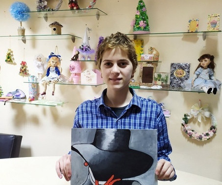 Our talented artist continues to delight us with her creations1622889573