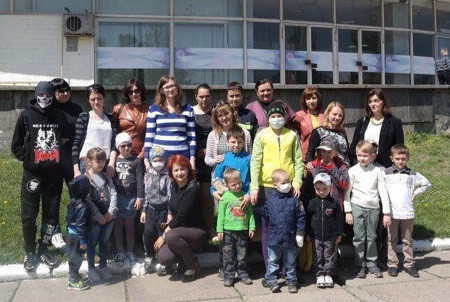 Донецкий цирк "КОСМОС" радушно принял наших деток1589111200