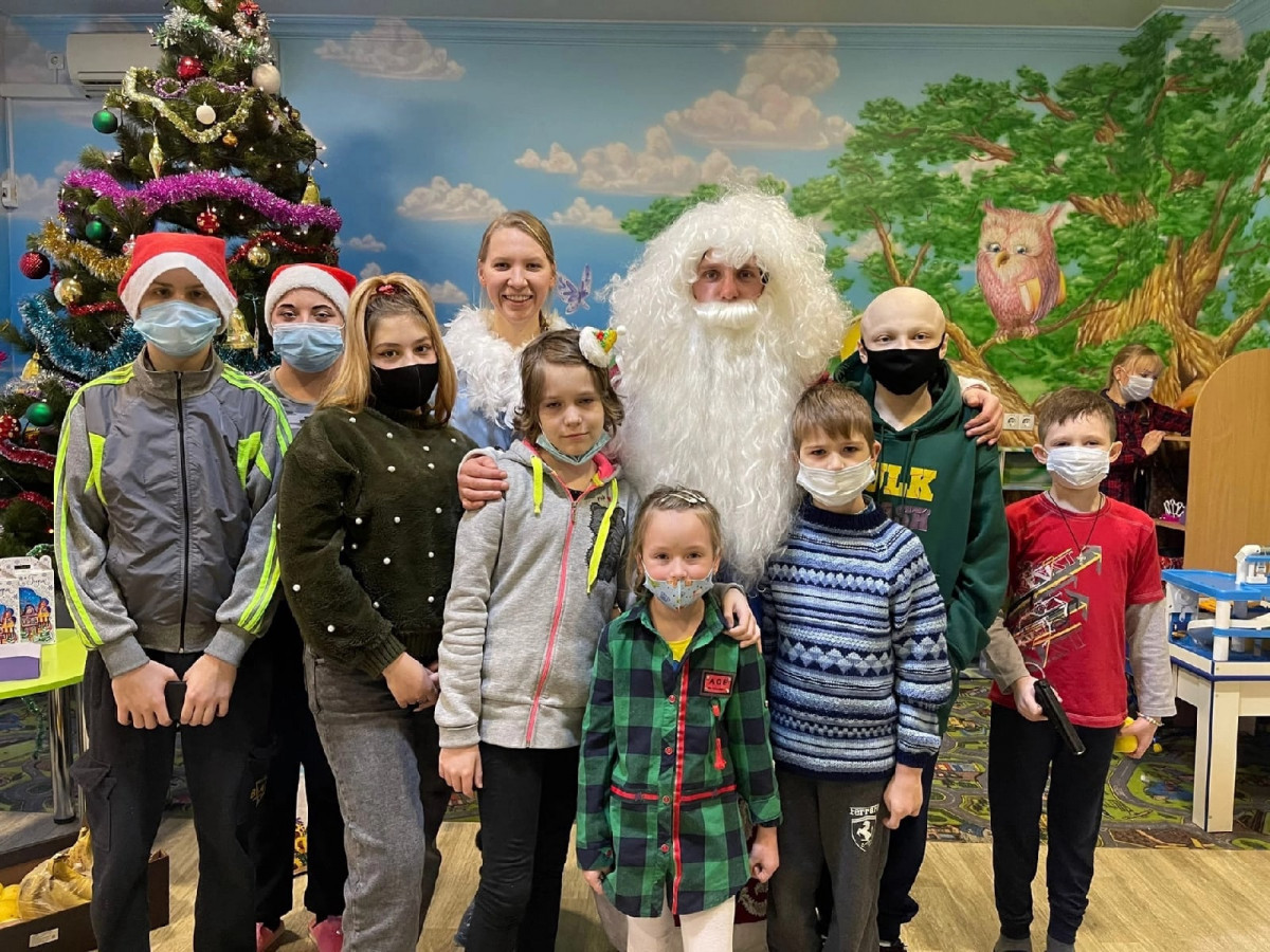 Новый год в детском онкоотделении1641899885