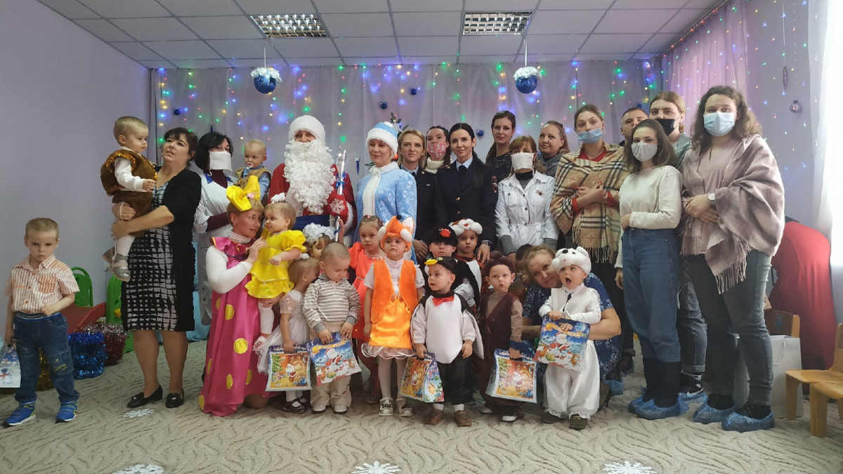 Новогоднее чудо для маленьких сирот из городского специализированного дома ребёнка от наших партнёров Anna Grigorieva Beauty Clinic1642519476