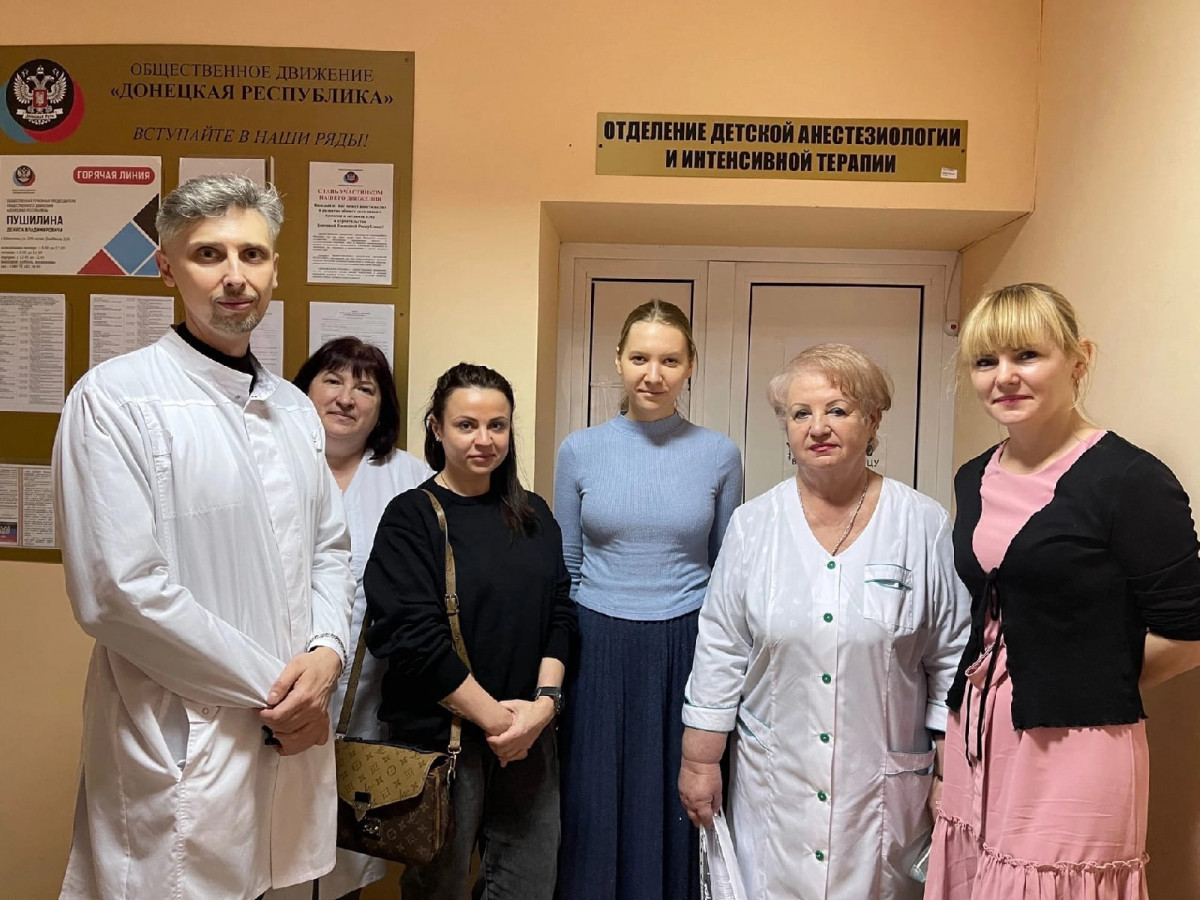 Наш фонд совместно с Минздрав ДНР оказали помощь отделению анестезиологии и интенсивной терапии г. Макеевки1645110837