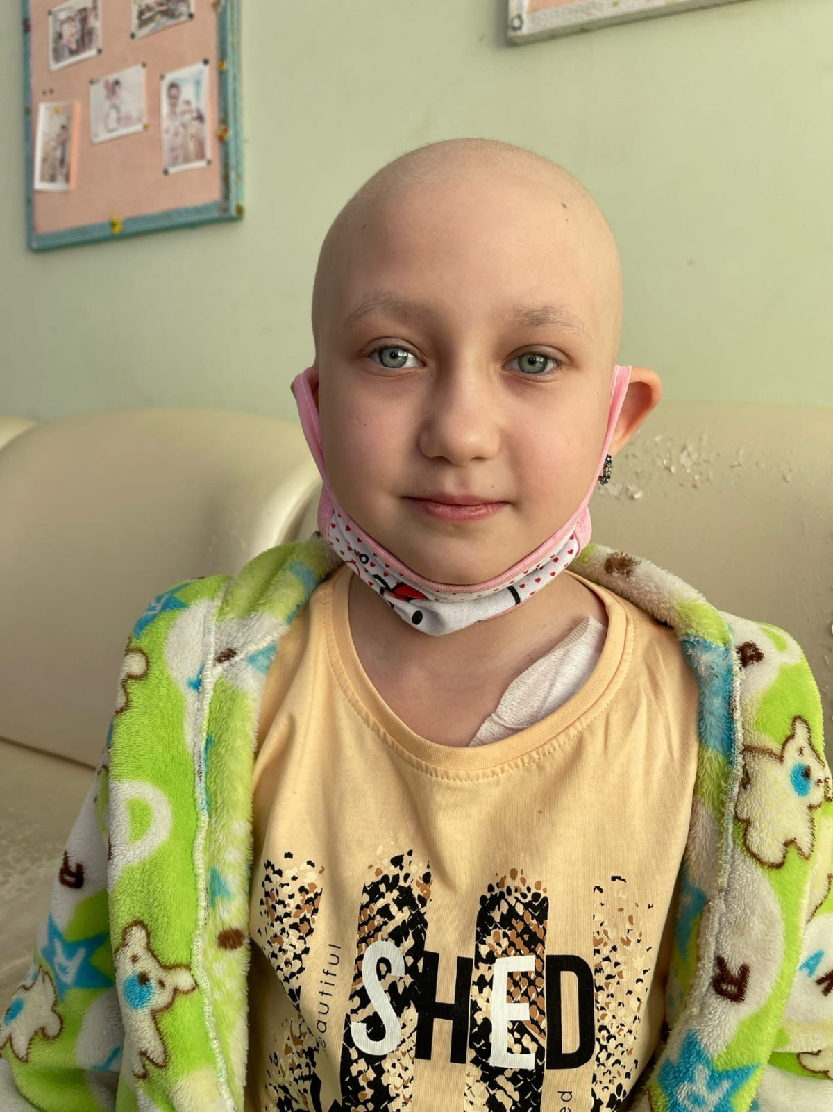 Лиза Цыкаленко закончила первый протокол лечения.1655839768