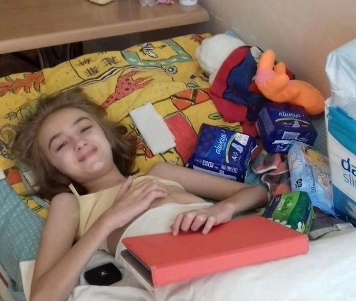 После разрыва спинного мозга Полина продолжит лечение в Санкт - Петербурге1660217568