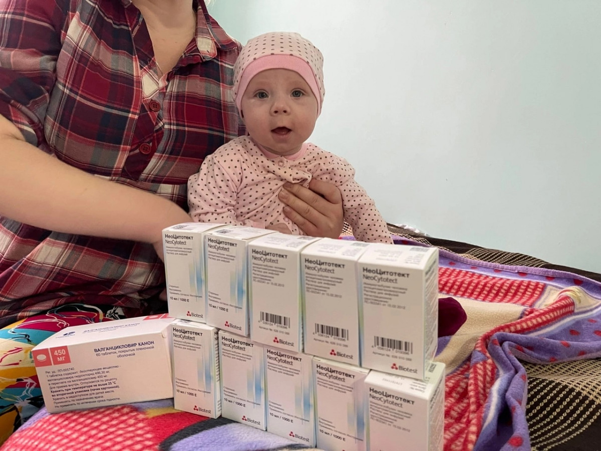 Маленькая Лиза получила шанс на здоровую жизнь1672337692