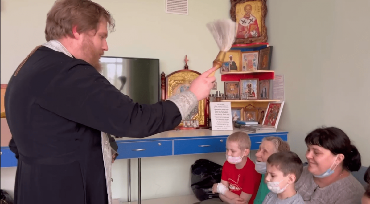 Богоявление Господне в детском онкоотделении1674454518